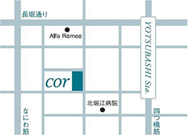 心斎橋 料理教室 マップ